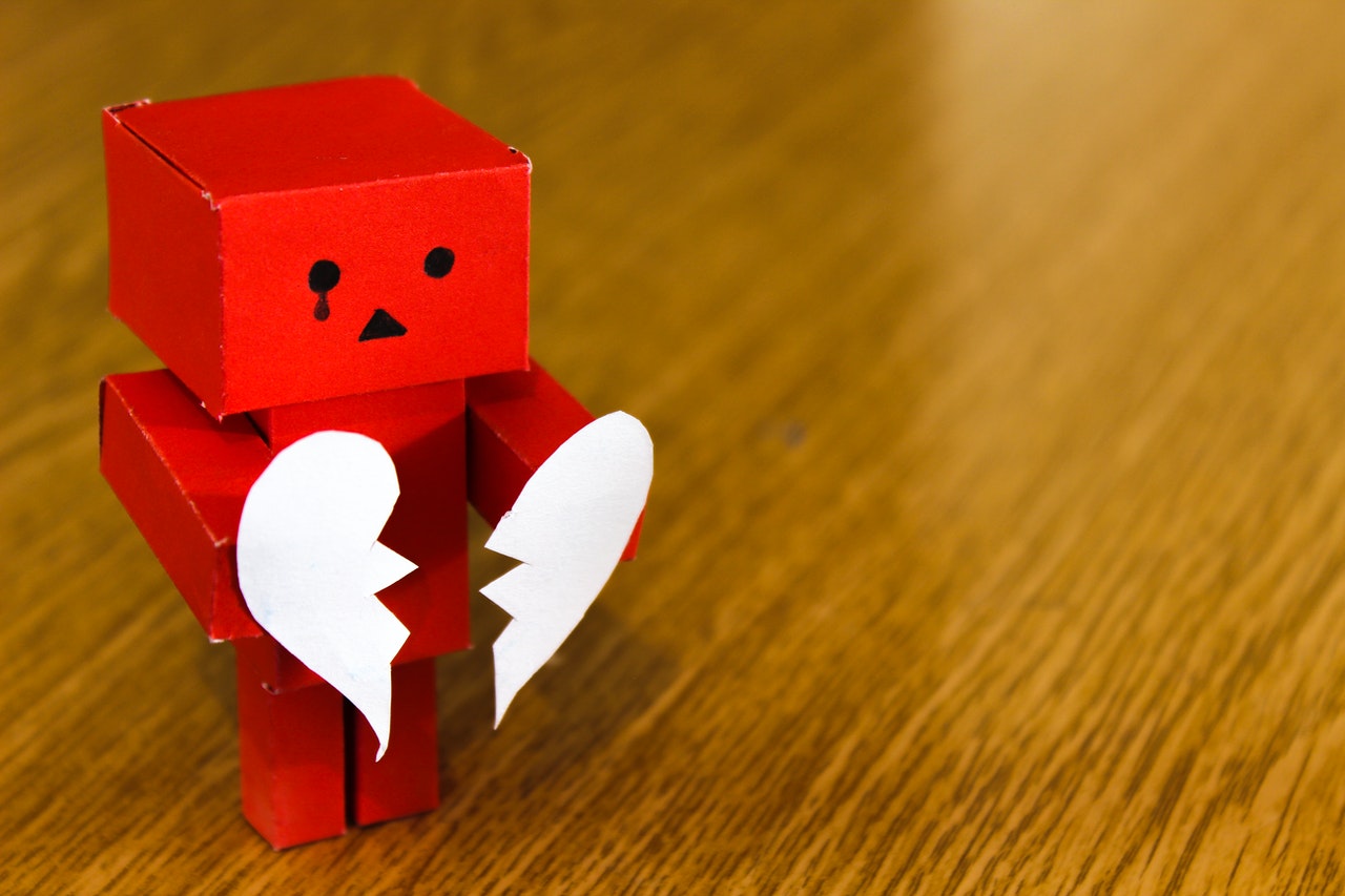 gebroken hart
